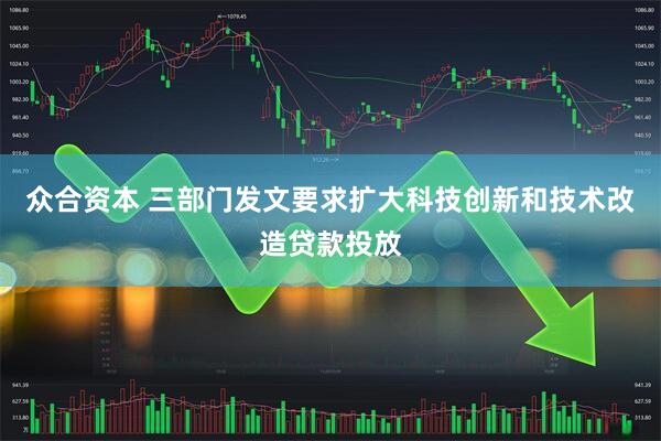 众合资本 三部门发文要求扩大科技创新和技术改造贷款投放