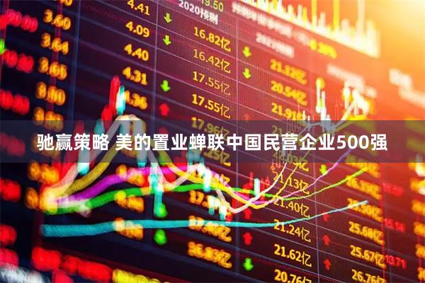 驰赢策略 美的置业蝉联中国民营企业500强