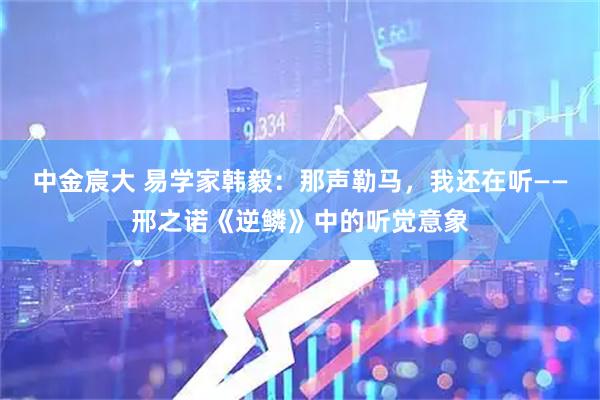 中金宸大 易学家韩毅：那声勒马，我还在听——邢之诺《逆鳞》中的听觉意象